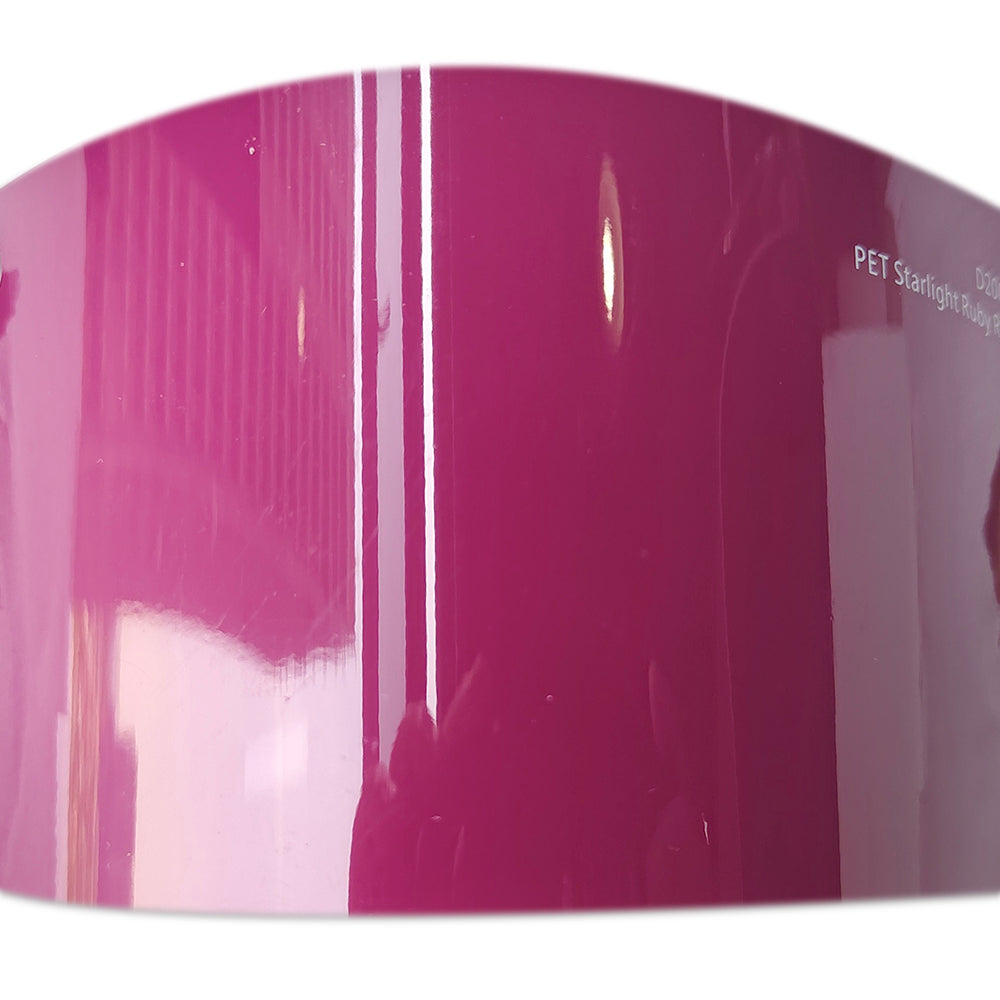 Pet Glossy Starlight Ruby Red