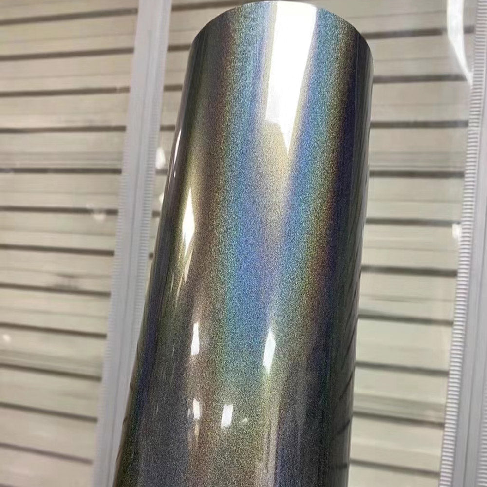 Iridescent Laser Grey