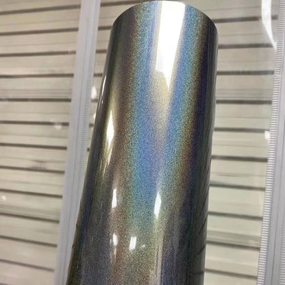 Iridescent Laser Grey