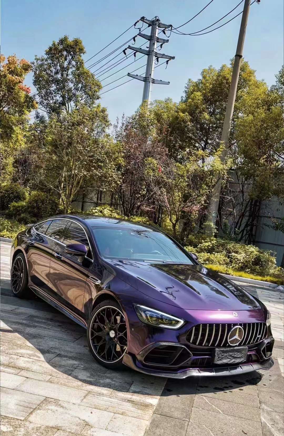 Metallic Midnight Purple