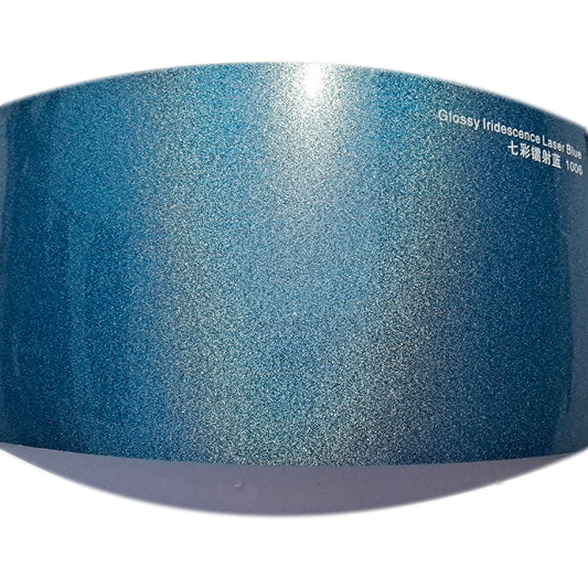 Iridescent Laser Blue