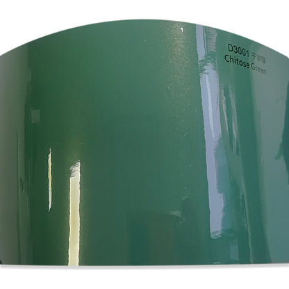 Glossy Metallic Chitose Green