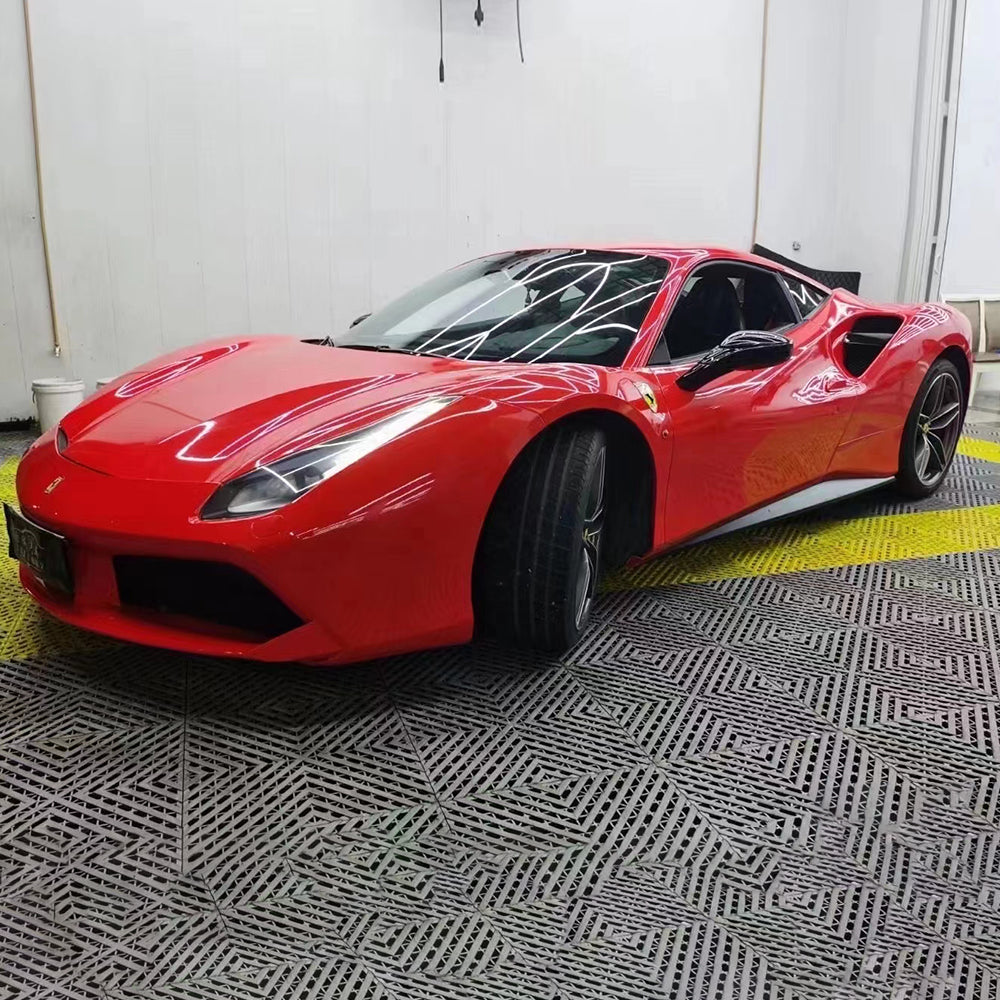 Glossy Crystal Ferrari Red